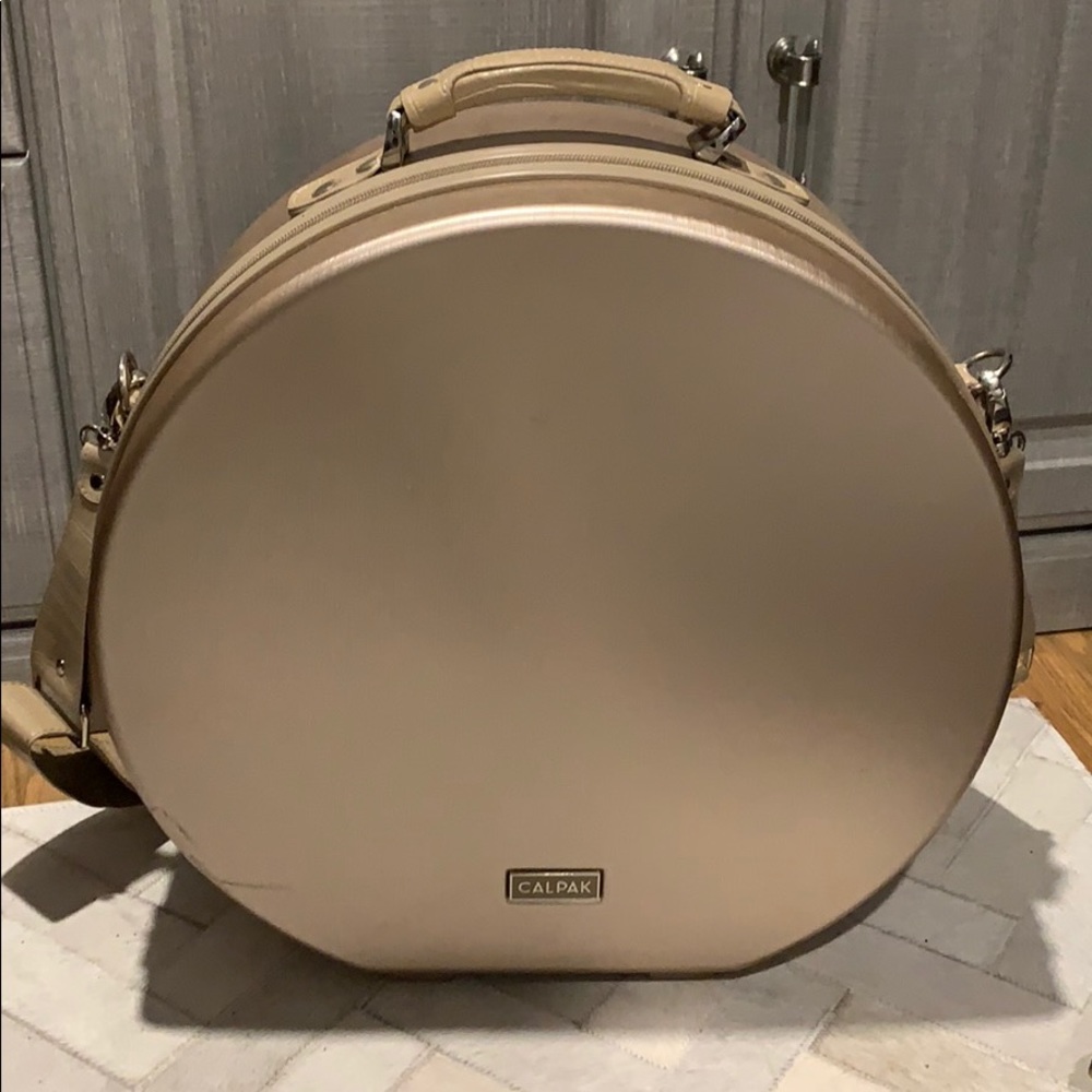 Gold Calpak Hat box